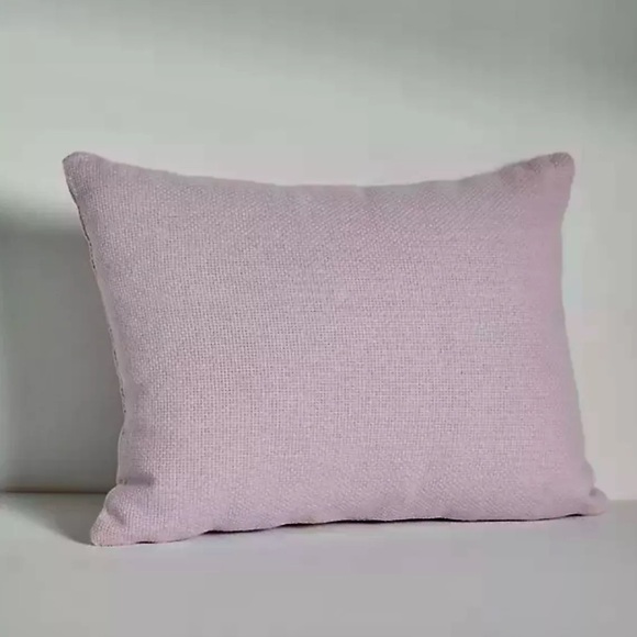 Anthropologie Bailey Beaded Butterfly Tapestry Mini Pillow Lavender - Picture 4 of 6